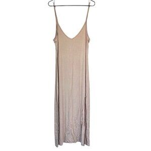 NWT Abound by Nordstrom Minimalist Tan Maxi Dress - Size: XL